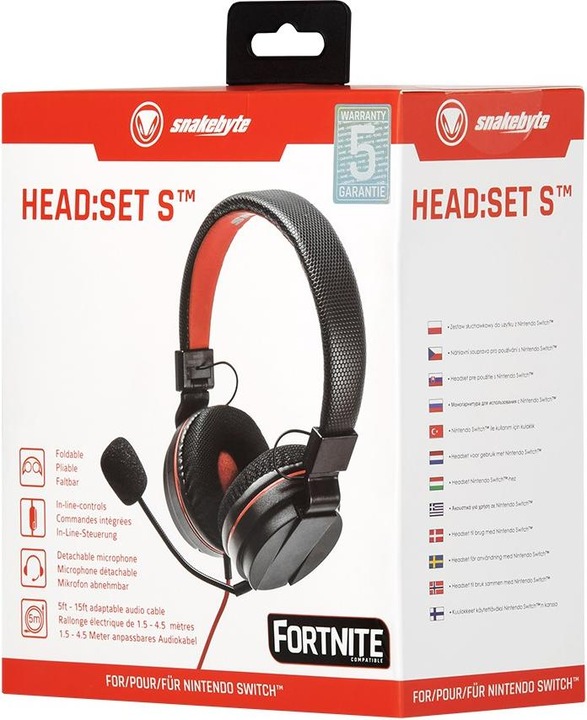 Produktbild Snakebyte Head:Set S (Kabelgebunden)