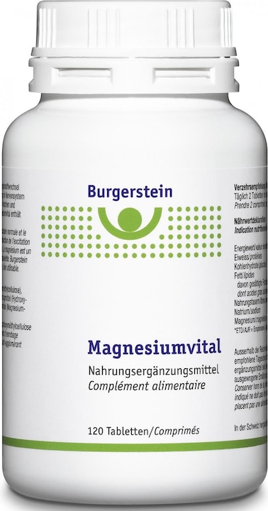 Image du produit Burgerstein Magnésium Vital (120 pièce(s), Cachets, 184 g)