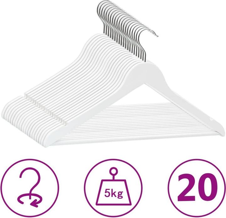 Produktbild vidaXL Kleiderbügel (20x)