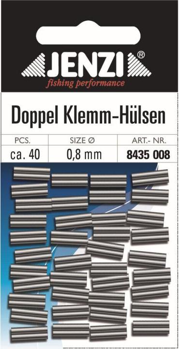 Jenzi Quetsch-Doppel-Hülsen zur Stahlvorfachanfertigung