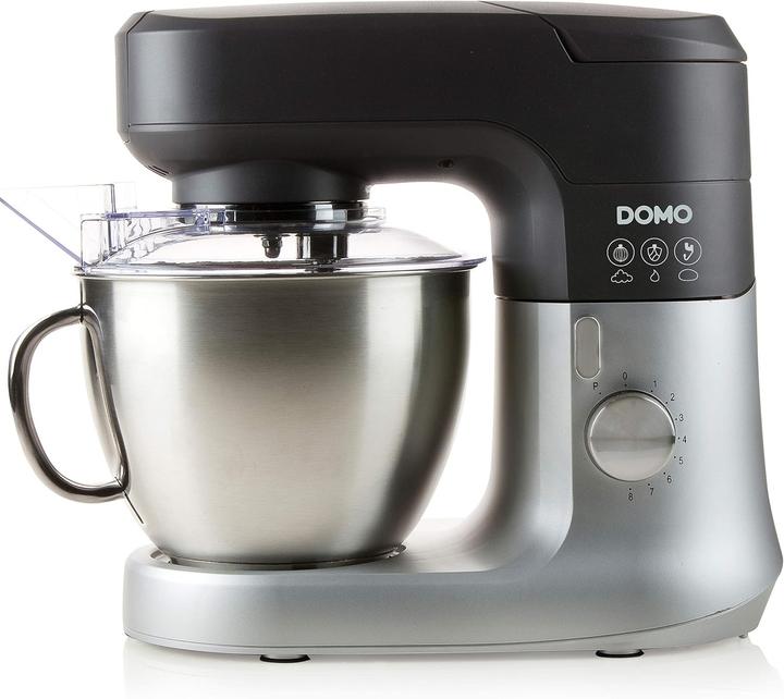 Image du produit Domo Robot de cuisine Kit complet Bol 4,5 litres DO9182KR Pétrin professionnel (1000 W, 4.50 l)