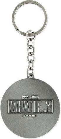 Actual product image metal keychain