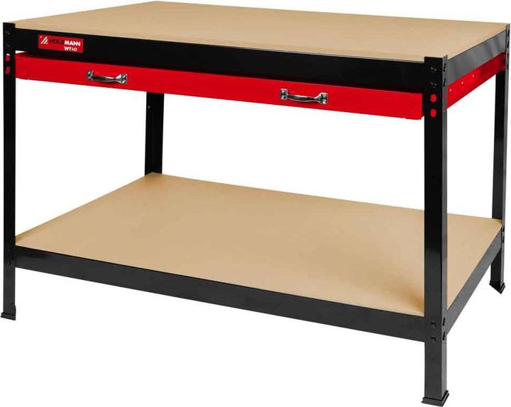 Actual product image Holzmann Workbench With Drawers (60.50 cm, 121 cm)