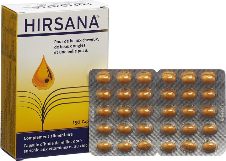 Actual product image Hirsana Golden Millet Oil (150 Piece, Capsules, 126 g)