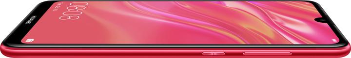 Actual product image Huawei Y7 2019 coral red (32 GB, Red, 6.26", Hybrid Dual SIM, 4G)
