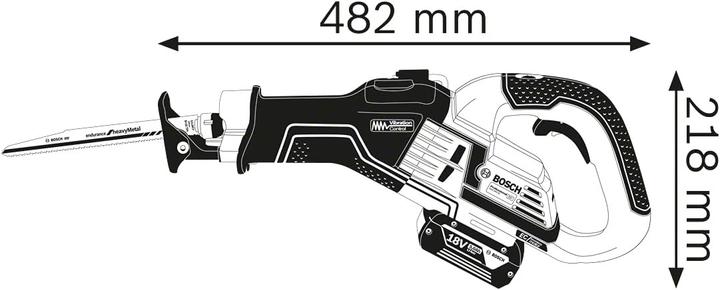 Actual product image Bosch Professional GSA 18V-32