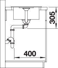 Produktbild Blanco Favos Mini (Einbauspüle, 43.50 cm, 78 cm)