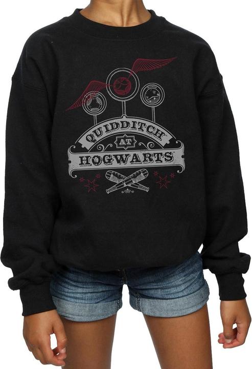 Produktbild Quidditch At Hogwarts Sweatshirt Mädchen (152, 158)