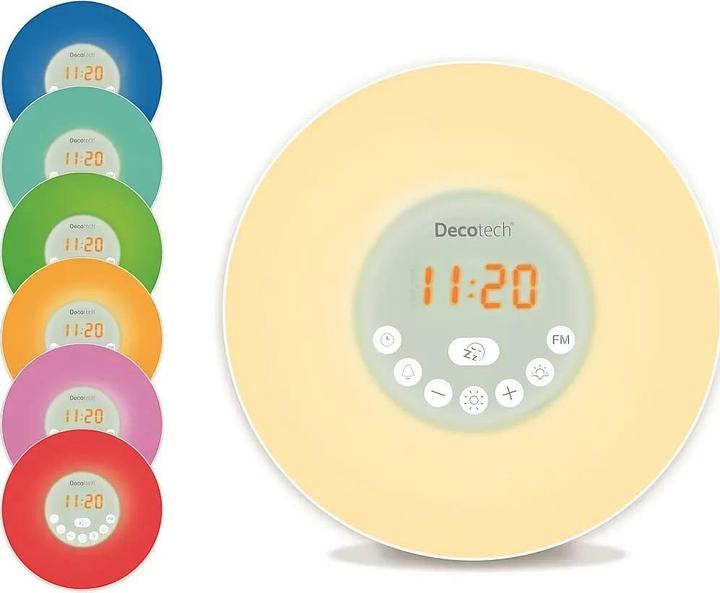 Actual product image Lexibook Sunrise Colour Alarm Clock