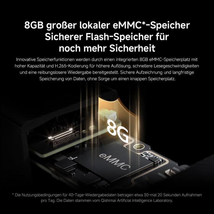 Immagine prodotto Xiaomi Telecamera per esterni BW500, BHR8301GL (2560 x 1440 Pixels)