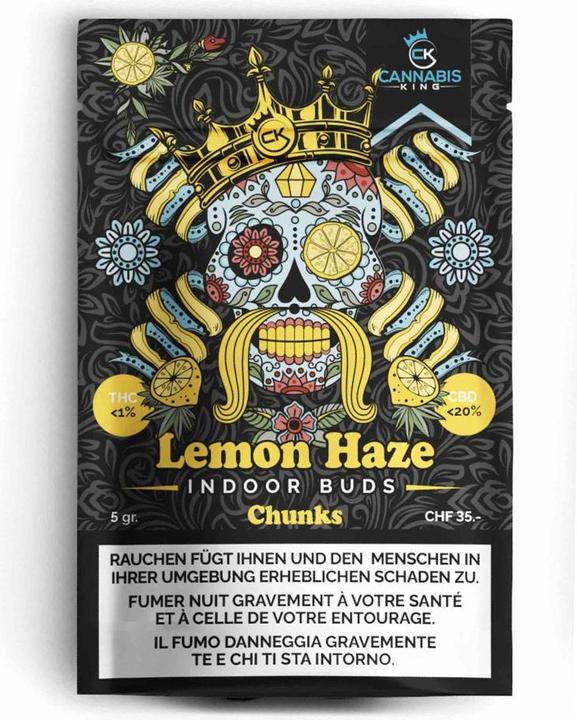 Produktbild Cannabis King Lemon Haze Chunks (5 g, Indoor)