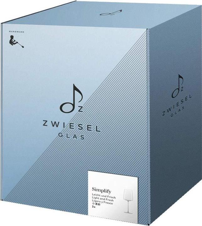 Produktbild Zwiesel Leicht Und Frisch Simplify 2 (Kt2) (38.20 cl, 2 Gläser, Weissweingläser)