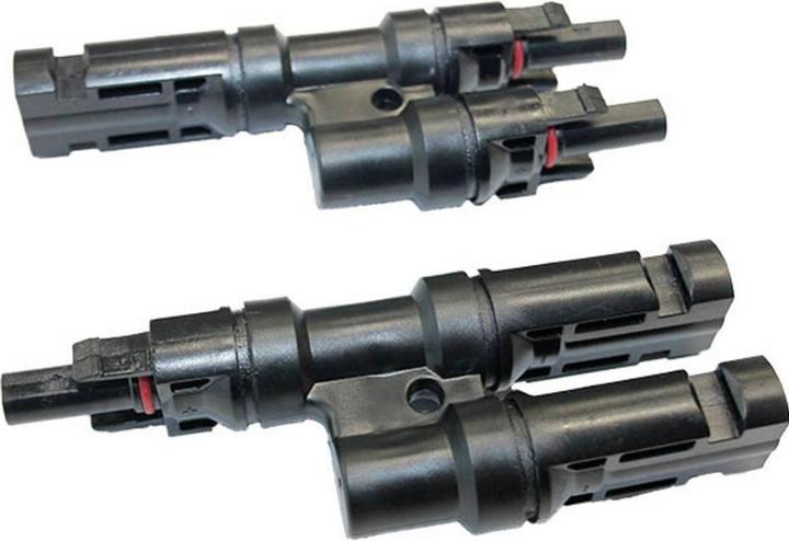 Actual product image Phaesun Adapter QuickClip4 Set 2in1, short (Solar connector)