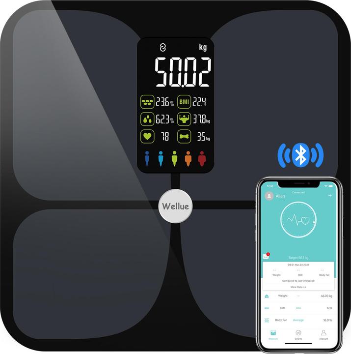 ViatomTech Lescale (F4) Bluetooth Weight Scale