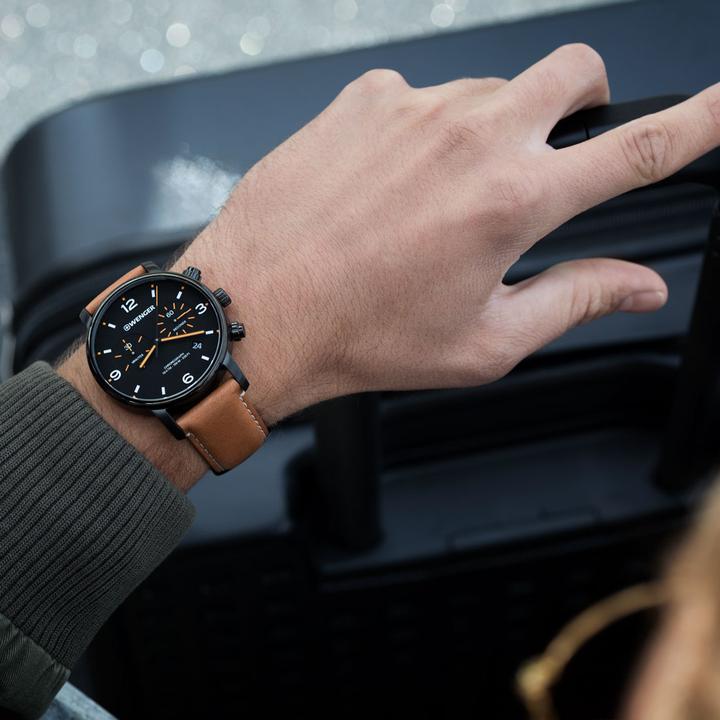 Produktbild Wenger Urban Metropolitan (Chronograph, Analoguhr, Swiss Made, 44 mm)