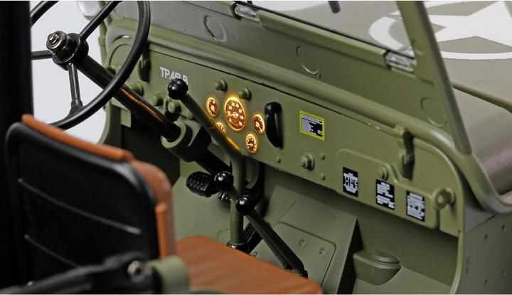 Produktbild Amewi Jeep Willys MB Scale Crawler 4WD 1:14 RTR grün (RTR Ready-to-Run)