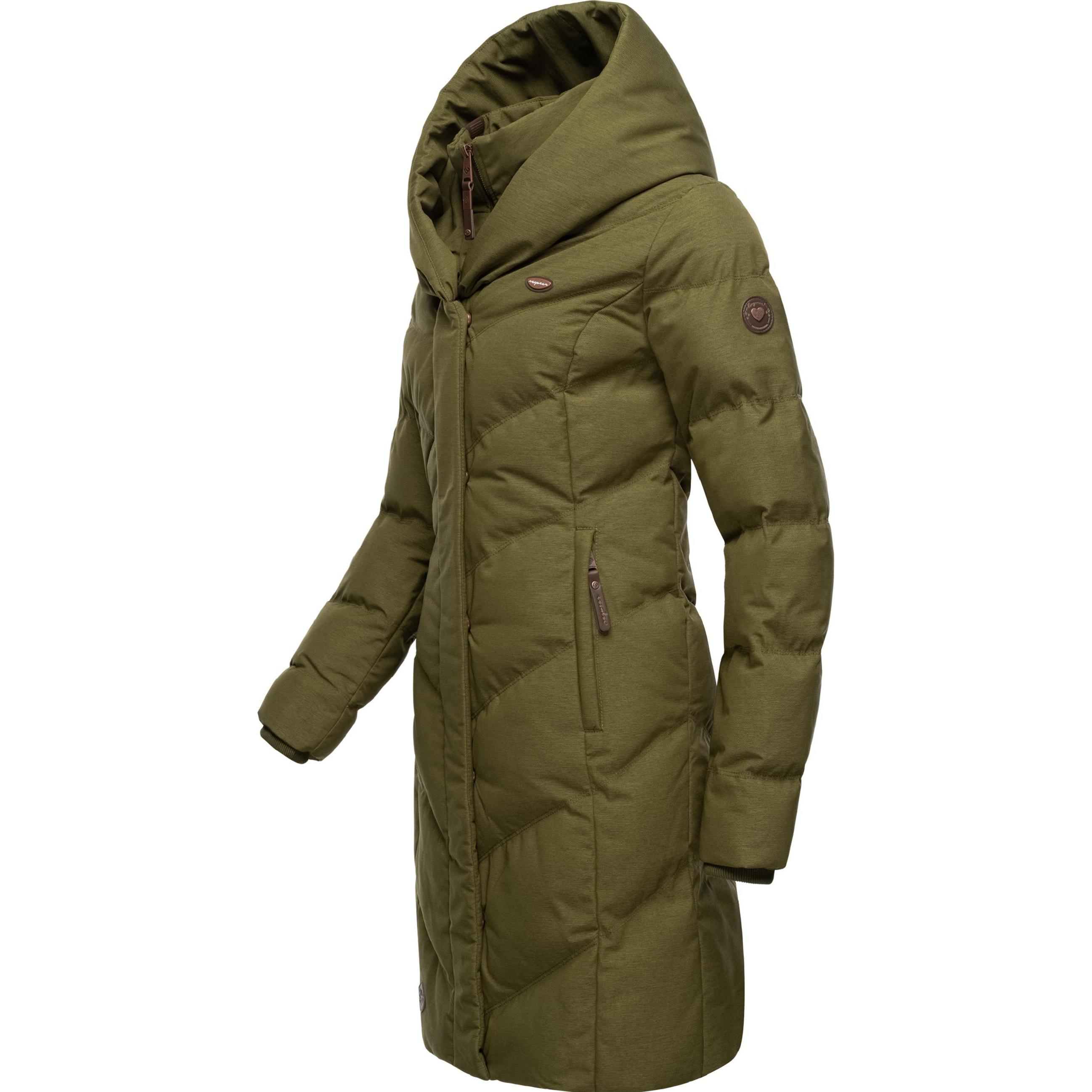 Thumbnail - Ragwear, Damen, Jacke, Natalka Melange (XXL), Grün, XXL