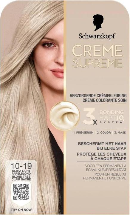 Ultrahelles Perlenblond