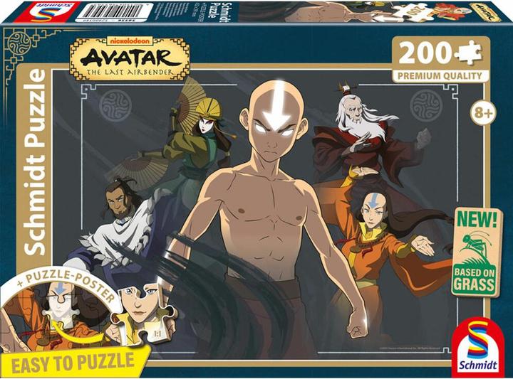 Immagine prodotto Schmidt Spiele Avatar, Meister der Elemente 200 Teile (200 pezzi)