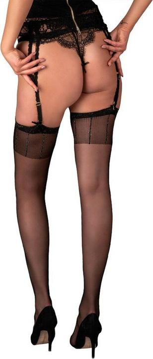 Actual product image LivCo Corsetti Fashion LC Rimiani stockings black 20den 4 (L)
