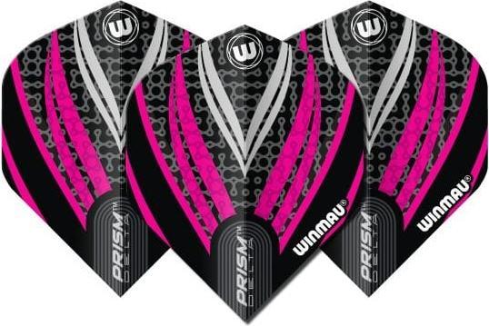 Produktbild Winmau Prism Delta Flights - Black Pink