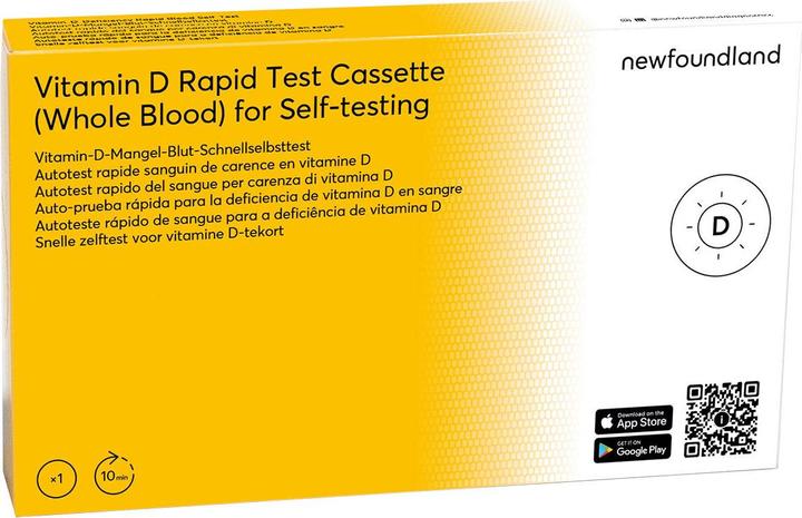 newfoundland Schnelltest Vitamin D (1 x)