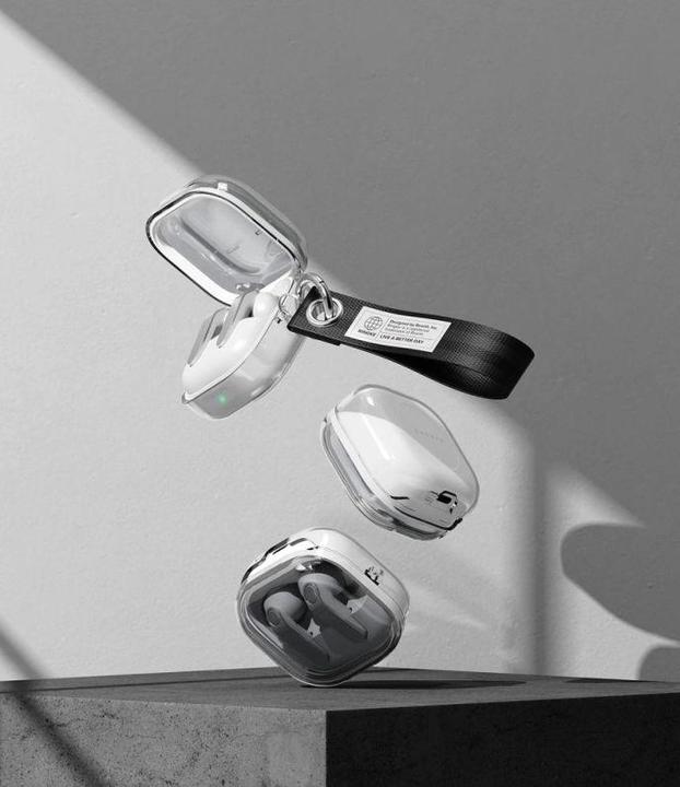 Produktbild Ringke Air Galaxy Buds 4 / 4 Pro Clear/Black (AUX Kabel)