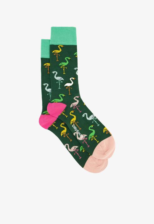 Produktbild DillySocks Flamingo Forest (Einzelpack, One Size)