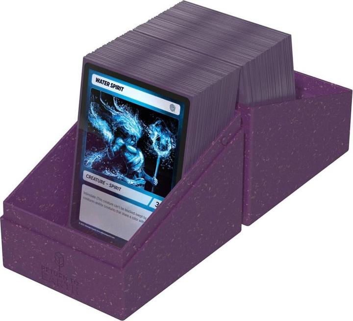 Actual product image Ultimate Guard Return To Earth Boulder Deck Case 133+ taille standard Violet