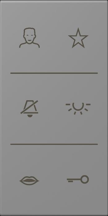 Actual product image JUNG Design cover video 3-fold