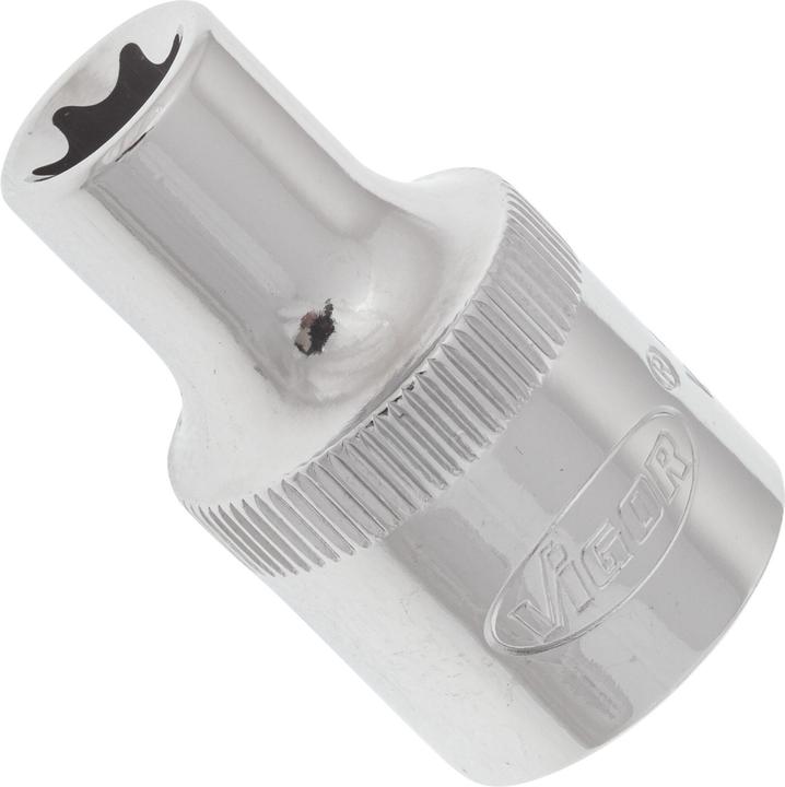 Produktbild Vigor T-Profil Steckschlüsseleinsatz ∙ V2730 ∙ Vierkant12,5 mm (1/2 Zoll) ∙ E Profil ∙ E10