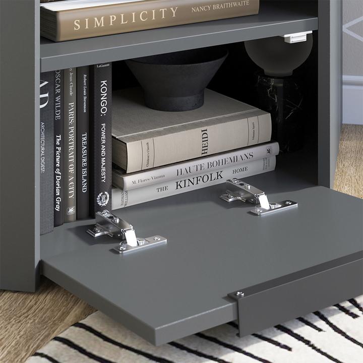 Image du produit Vicco Lowboard Wido, Anthrazit/Sonoma, 68 cm (68 x 68 x 50 cm)