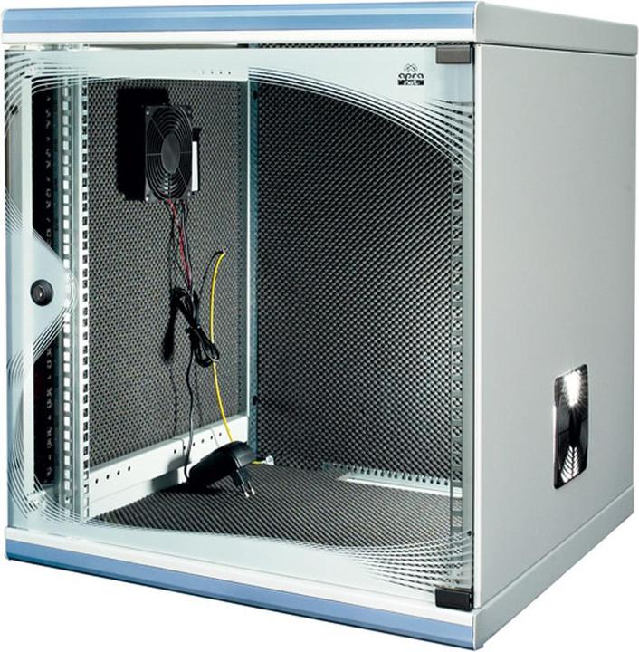 Actual product image Apra Optirack Silent undercounter cabinet (12 RU, 19 inch rack)