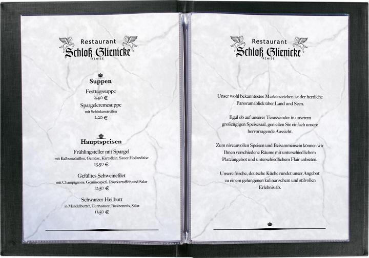 Actual product image Sigel Menu folder