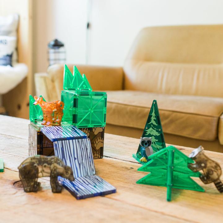 Actual product image Magna-Tiles Forest Animals Set (25 pieces)
