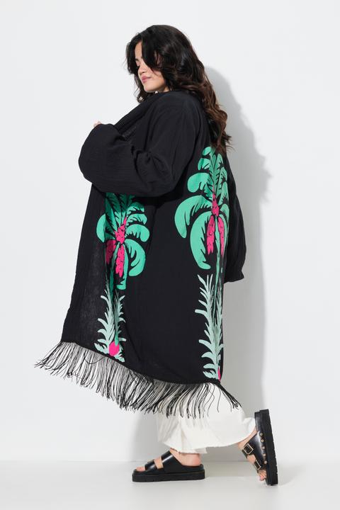 Image du produit Angel of Style Kimono, Musselin, Palmen-Print (44)