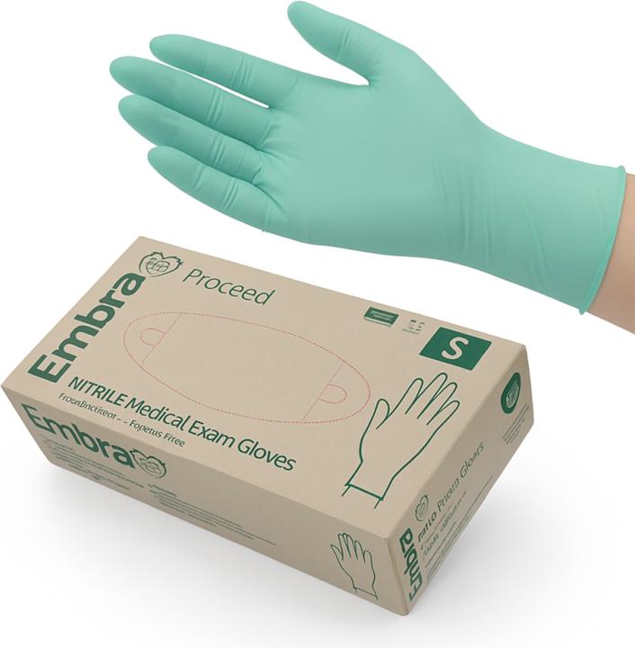 Image du produit Embra Gants d'examen en nitrile (S)