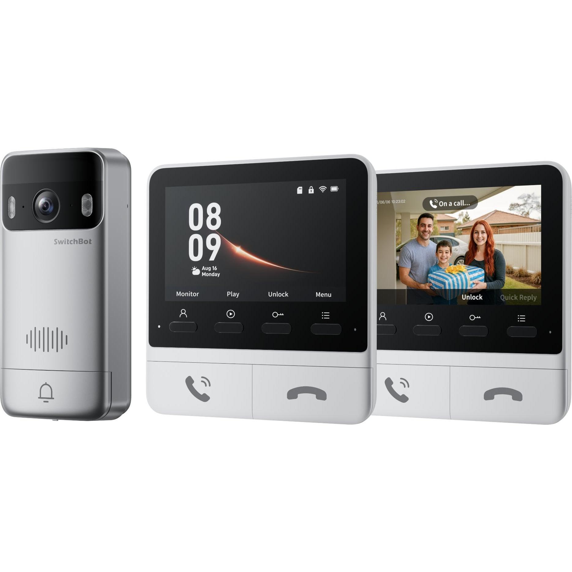 SwitchBot, Campanello + Citofono, Smart Video Doorbell (App)