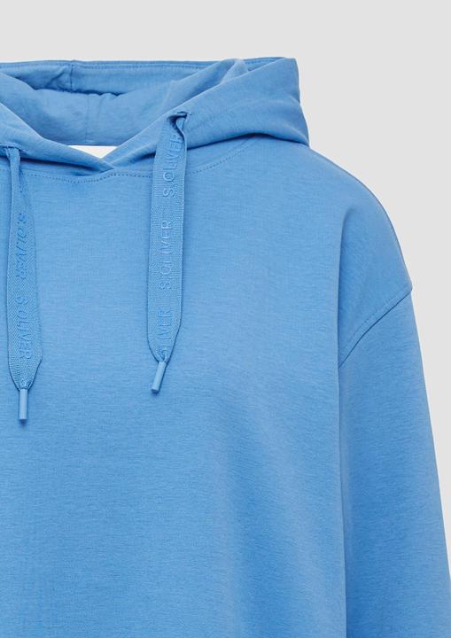 Produktbild S.Oliver Kleid Sweatkleid mit seitlichen Eingrifftaschen und Kapuze (34)