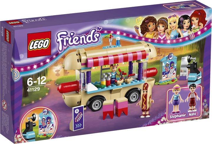 Produktbild LEGO Friends Hot-Dog-Stand im Freizeitpark (41129, LEGO Friends)