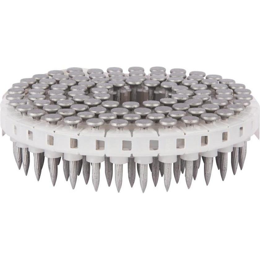 Makita, Tackerklammern + Tackernägel, F-33588 Coilnägel Beton 2,5 x 25 mm glatt verzinkt für AN250HC