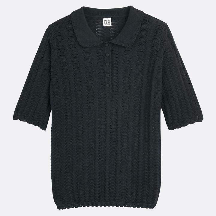 Immagine prodotto La Redoute Collections Pullover mit Polokragen (L)
