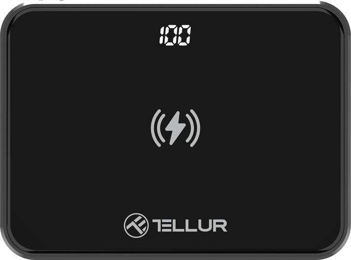 Productafbeelding Tellur Graphene PD10000 Power Bank 10000mAh juodas (10000 mAh, 50 W, 37 Wh)