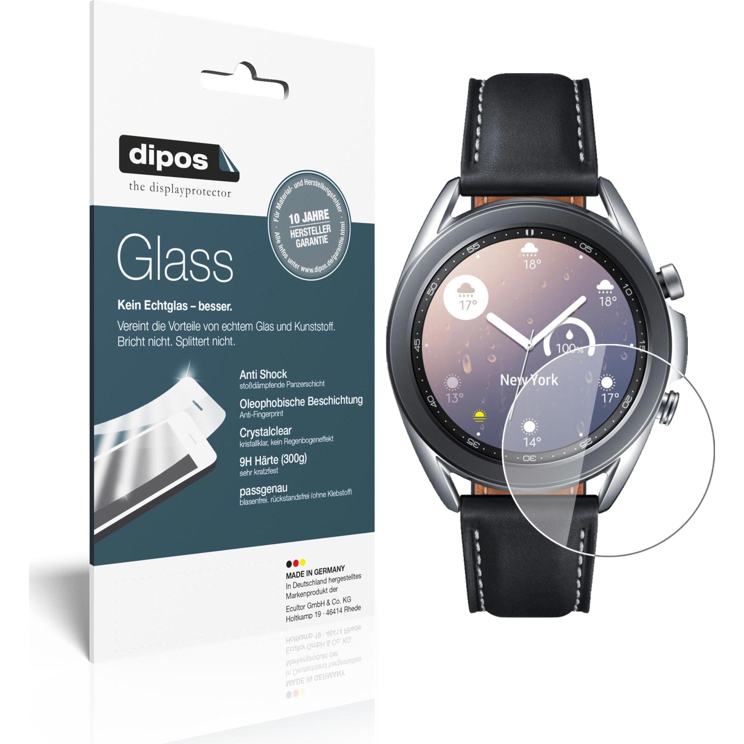 Dipos Displayschutz Anti-Shock, Smartwatch Schutzfolie, Transparent