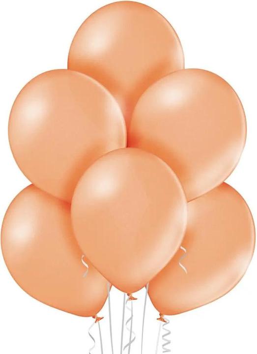 Actual product image Belbal Balloon metallic rose gold, Ø 30 cm, 50 pieces (50 x)