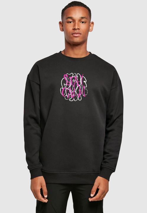 Actual product image Merchcode Wording - Stay Safe Crewneck - 174851 (S)