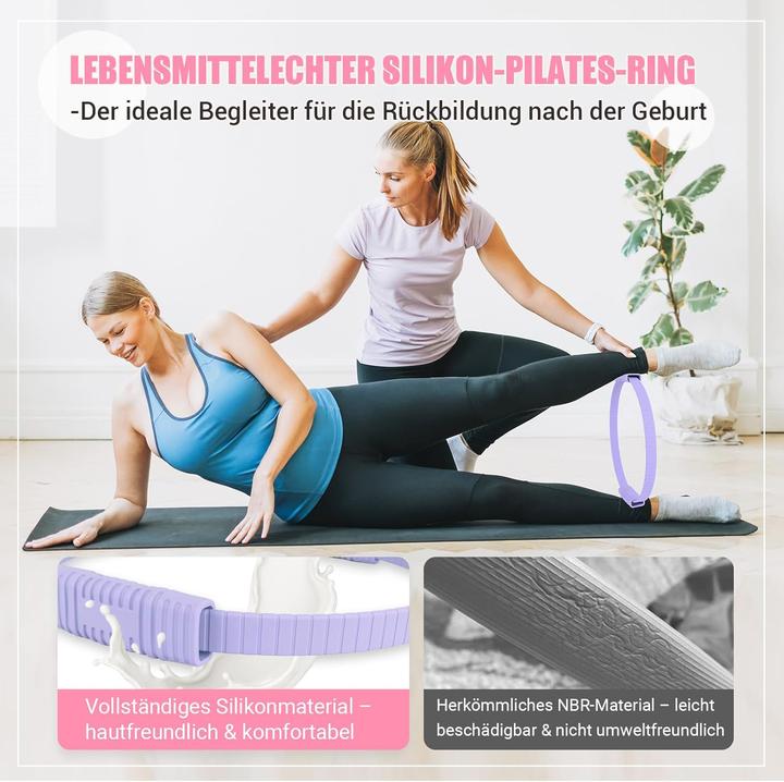 Actual product image Paleclouds Pilates Ring Trainingsset mit Zubehör (5-teilig)