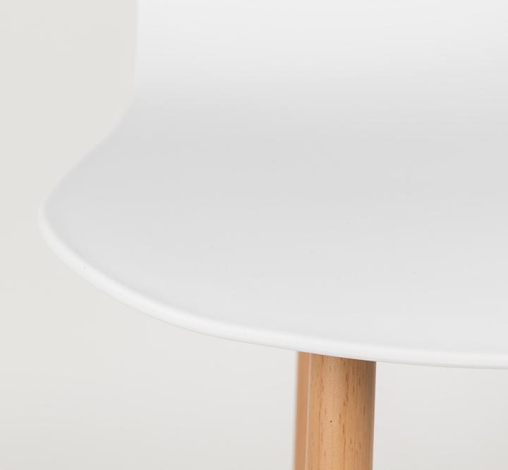 Productafbeelding White Label Living Chair Leon White