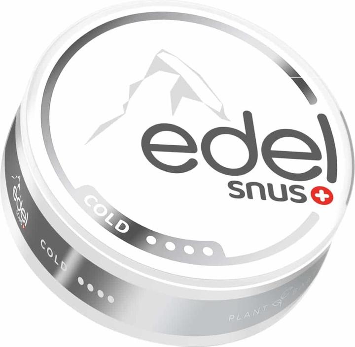 Actual product image Edelweiss Cold (All White Slim) (Nicotine Pouches, 20 mg)
