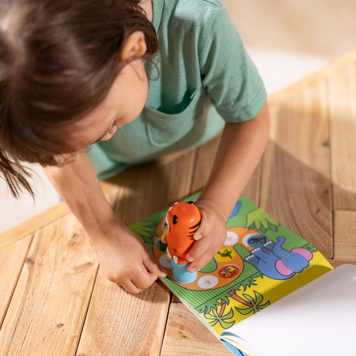 Produktbild Spin Master Melissa & Doug - Sticker WOW! Tiger Aufkleberstempel & Block